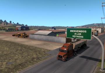 Mapa Honduras version 1.1 for American Truck Simulator (v1.35.x, 1.36.x)