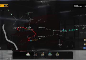 Mapa Honduras version 1.1 for American Truck Simulator (v1.35.x, 1.36.x)
