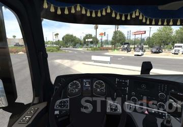Mercedes Actros MP4 version 1.2 for American Truck Simulator (v1.48.x)