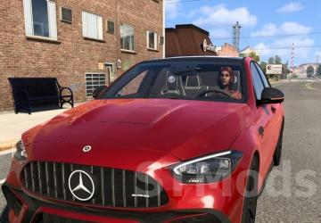 Mercedes-AMG C63 S E Performance 2024 version 1.6 for American Truck Simulator (v1.55.x)