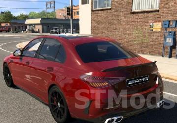 Mercedes-AMG C63 S E Performance 2024 version 1.6 for American Truck Simulator (v1.55.x)