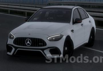 Mercedes-AMG C63 S E Performance 2024 version 1.6 for American Truck Simulator (v1.55.x)