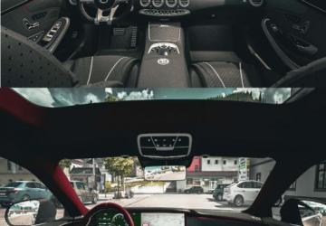 Mercedes-Benz AMG S63 Coupe 2021 version 1.1 for American Truck Simulator (v1.49.x)