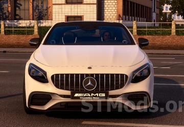 Mercedes-Benz AMG S63 Coupe 2021 version 2.8 for American Truck Simulator (v1.54.x)