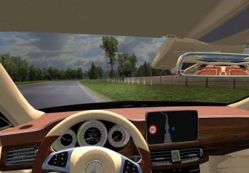Mercedes-Benz CLS 350d 4Matic 2017 version 1.0 for American Truck Simulator (v1.35.x, 1.36.x)