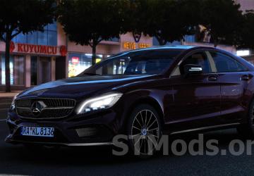 Mercedes-Benz CLS 350d 4Matic 2017 version 3.1 for American Truck Simulator (v1.54.x)
