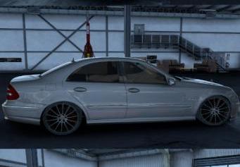 Mercedes-Benz E55 AMG (W211) version 1.0 for American Truck Simulator (v1.47.x, 1.48.x)