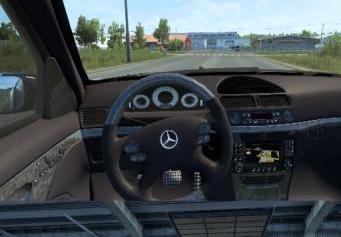 Mercedes-Benz E55 AMG (W211) version 1.0 for American Truck Simulator (v1.47.x, 1.48.x)