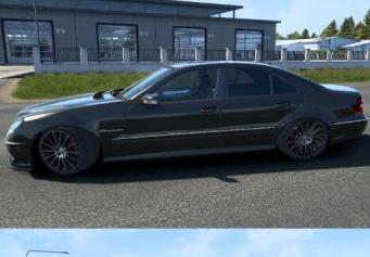 Mercedes-Benz E55 AMG (W211) version 1.0 for American Truck Simulator (v1.47.x, 1.48.x)