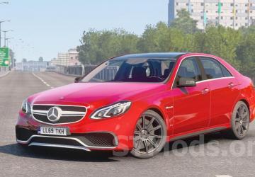 Mercedes-Benz W212 E63 AMG version 4.5 for American Truck Simulator (v1.47.x)