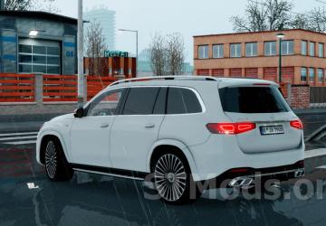 Mercedes-Benz GLS 63 2023 version 1.2 for American Truck Simulator (v1.55.x)
