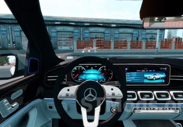Mercedes-Benz GLS 63 2023 version 1.2 for American Truck Simulator (v1.55.x)