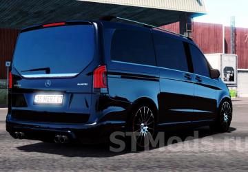 Mercedes-Benz Vito V-Class 2018 version 4.7 for American Truck Simulator (v1.54.x)