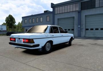 Mercedes-Benz W123 version 1.0 for American Truck Simulator (v1.46.x)
