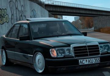 Mercedes-Benz W124 300d version 1.0 for American Truck Simulator (v1.49.x)