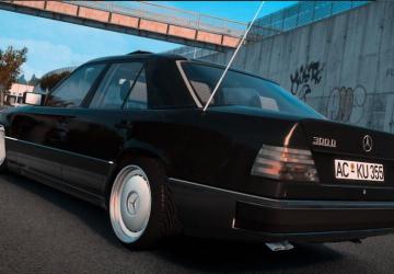 Mercedes-Benz W124 300d version 1.0 for American Truck Simulator (v1.49.x)
