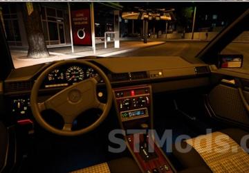 Mercedes-Benz W124 300d version 1.0.1 for American Truck Simulator (v1.48.x, 1.49.x)