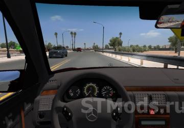 Mercedes Benz W210 version 2.2 for American Truck Simulator (v1.47.x)