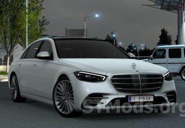 Mercedes-Benz W223 S-Class version 1.2 for American Truck Simulator (v1.48.x)