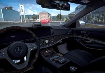 Mercedes Maybach S650 version 1.0 for American Truck Simulator (v1.43.x)