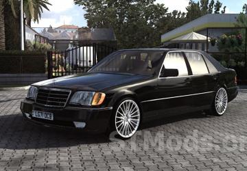 Mercedes S600 W140 version 2.2 for American Truck Simulator (v1.44.x)