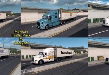 Mexican Traffic Pack version 2.6.3 for American Truck Simulator (v1.43.x)