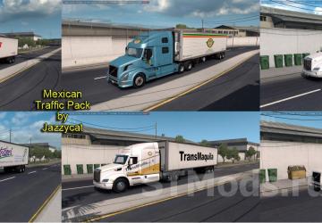 Mexican Traffic Pack version 2.6.7 for American Truck Simulator (v1.47.x)