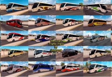 Mexican Traffic Pack version 2.6.8 for American Truck Simulator (v1.48.x)