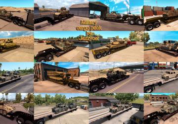 Military Cargo Pack version 1.3.9 for American Truck Simulator (v1.43.x)