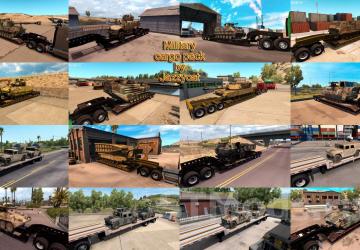 Military Cargo Pack version 1.5.2 for American Truck Simulator (v1.49.x)