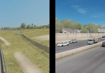 Map Minor Urban Overhaul version 13.0 for American Truck Simulator (v1.41.x)