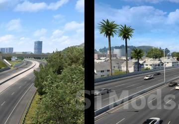 Map Minor Urban Overhaul version 15.7.1 for American Truck Simulator