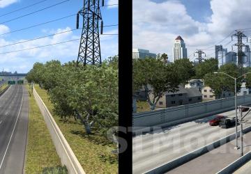 Map Minor Urban Overhaul version 15.7.1 for American Truck Simulator