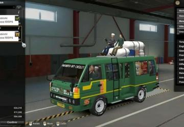 Mitsubishi Ragasa & Umplung ELF version 2.0 for American Truck Simulator (v1.49.x)