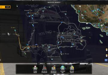 MONKAMX MAP version 3.3 for American Truck Simulator (v1.38.x, 1.39.x)
