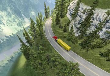 Mountain Roads version 1.3 for American Truck Simulator (v1.46.x)
