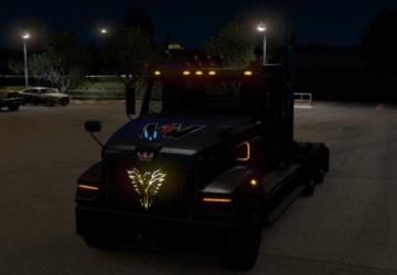 Small Tuning for Western Star 49X version 1.0 for American Truck Simulator (v1.38.x, - 1.43.x)