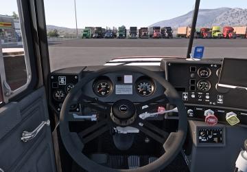 New and Improved Steering Wheel version 1.1 for American Truck Simulator (v1.42.x, 1.43.x)