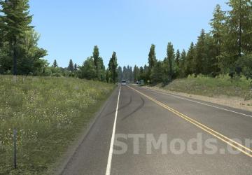 New Summer Graphics & Weather version 3.9 for American Truck Simulator (v1.55.x)