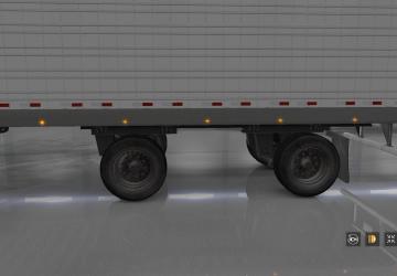 New wheels for your own trailers version 1.0 for American Truck Simulator (v1.35.x)