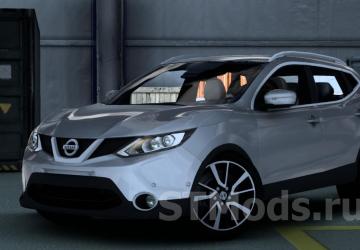 Nissan Qashqai 2016 version 4.6 for American Truck Simulator (v1.48.x)