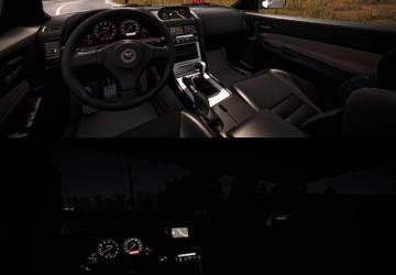 Nissan Skyline GTR R34 version 1.0 for American Truck Simulator (v1.43.x, 1.44.x)