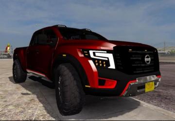 Nissan Titan Warrior version 1.0 for American Truck Simulator (v1.35.x, 1.36.x)