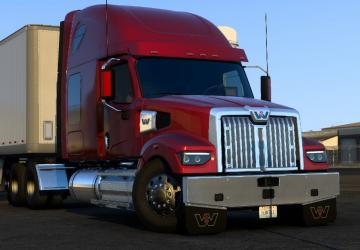 Low Chassis for Western Star 49X version 1.0 for American Truck Simulator (v1.40.x)