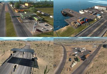 VivaMexico Map Update version 0.0.3 for American Truck Simulator (v1.36.x)