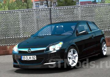 Opel Astra H GTC/OPC version 2.1.1 for American Truck Simulator (v1.46.x, 1.47.x)