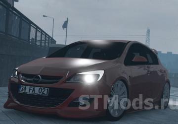 Opel Astra J version 2.2.1 for American Truck Simulator (v1.46.x, 1.47.x)