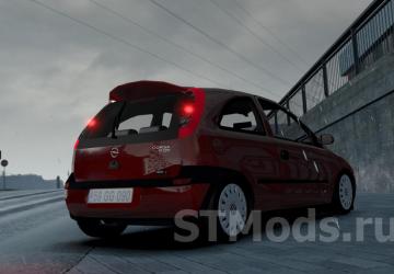 Opel Corsa C 1.7 DTI version 1.7.3 for American Truck Simulator (v1.46.x, 1.47.x)