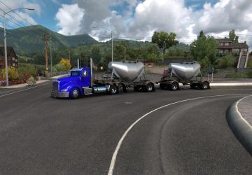 Ownable SCS Dry Bulk Trailer version 1.6.1 for American Truck Simulator (v1.39.x)