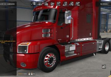 Pack of wheels and accessories America Truck v1.0 for American Truck Simulator (v1.45.x)
